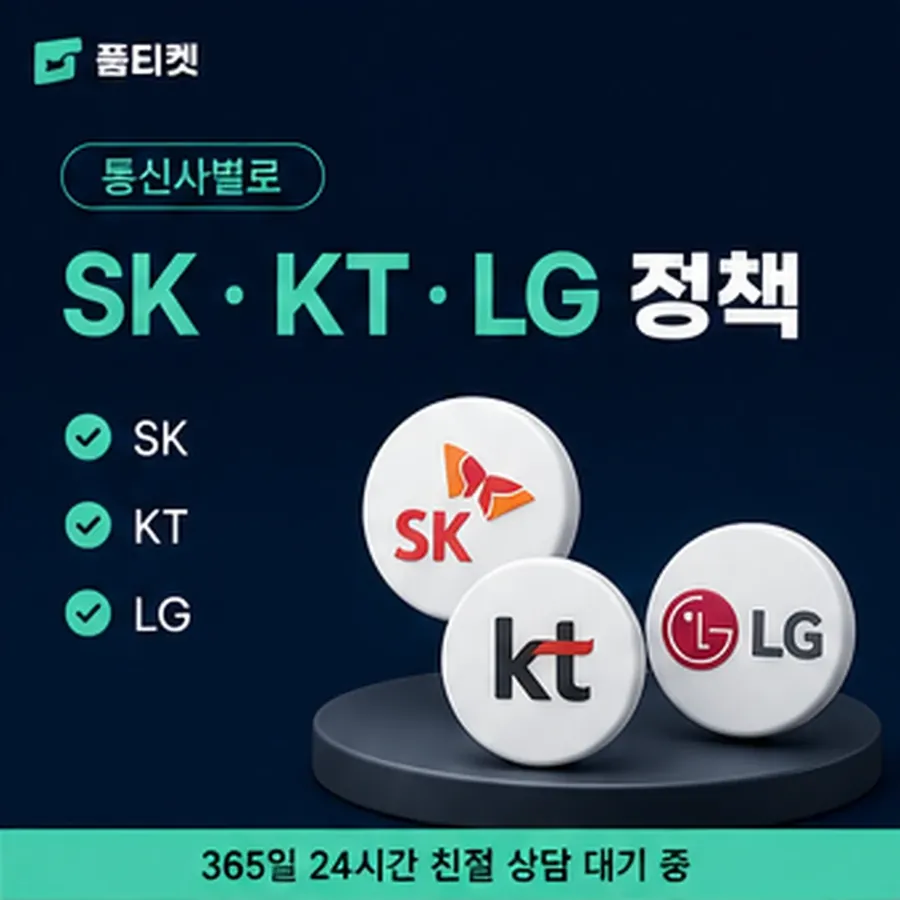 품티켓 스마일캐시 회선의 소액결제 한도 일회 한도 보는 곳 안내 이미지